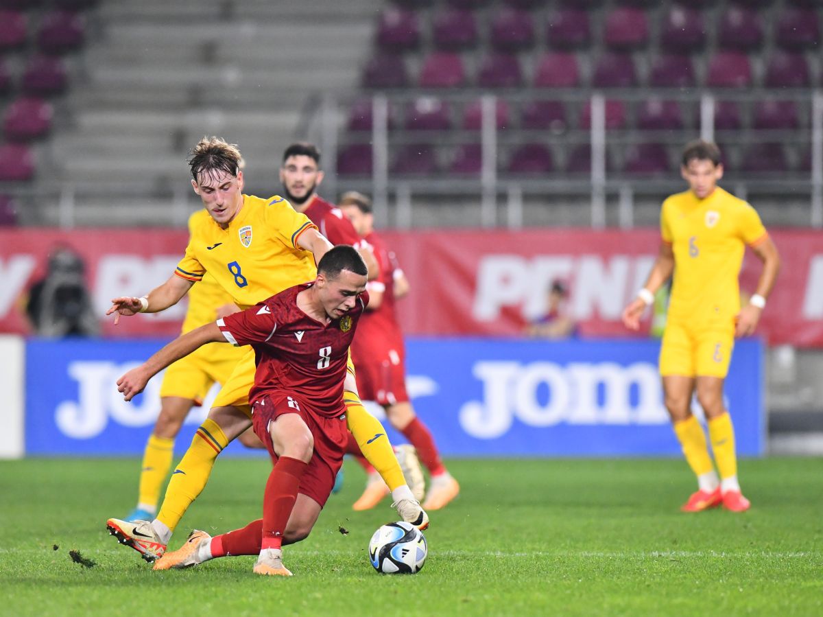 Cele mai spectaculoase imagini din România  U21 - Armenia U21