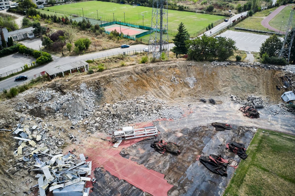 Stadion Pitesti - octombrie 2023