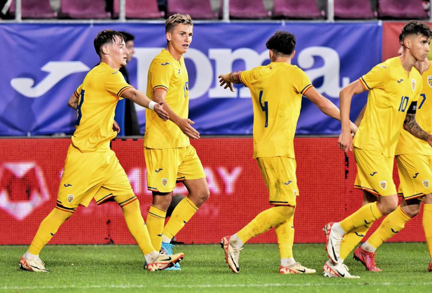 România U21 a învins Armenia U21, scor 2-0, în runda secundă a grupei E preliminare pentru Campionatul European din 2025. Meciul s-a jucat pe stadionul din Giulești, în fața a aproximativ 2.000 de spectatori.