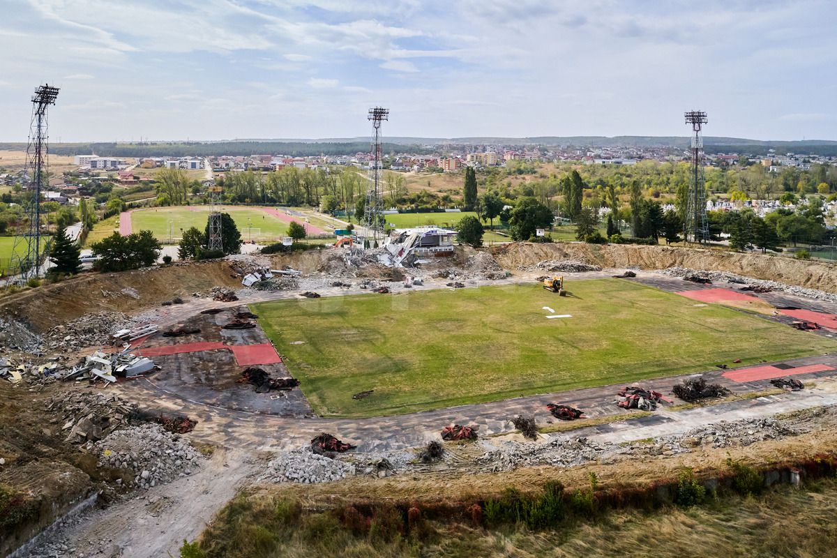 Stadion Pitesti - octombrie 2023