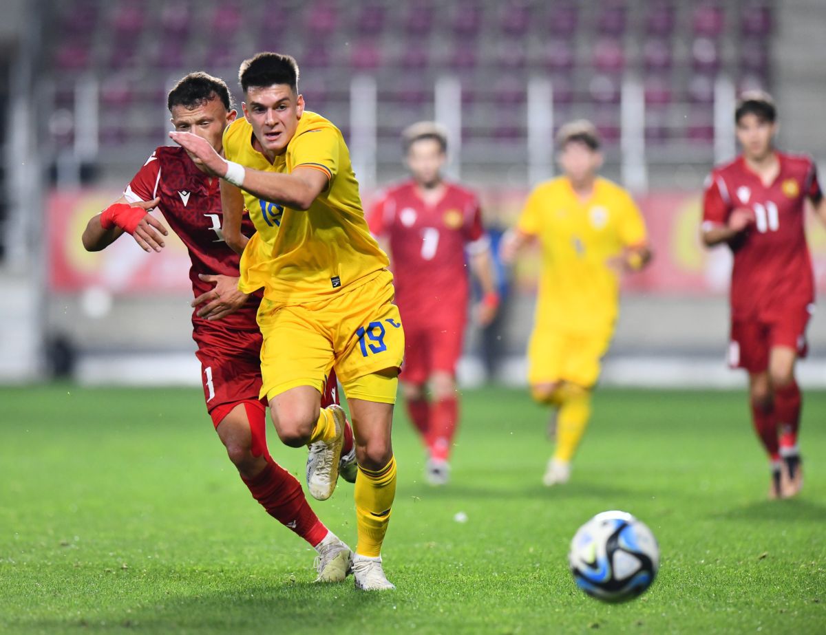 Cele mai spectaculoase imagini din România  U21 - Armenia U21