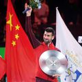Novak Djokovic la festicitatea de premiere FOTO Iamgo Images