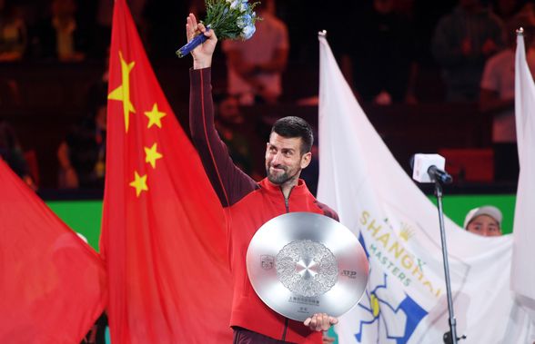 Novak Djokovic nu are regrete după finala pierdută la Shanghai: „Mi-am atins deja toate obiectivele importante din carieră”