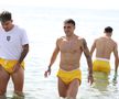 Imagini tari cu fotbaliștii naționalei în Marea Mediterană! Distracție cu Drăgușin, Man, Mihăilă și Niță: așa nu au mai fost văzuți până acum