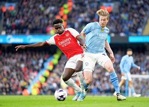 Legenda lui Rangers a provocat o dezbatere aprinsă în Anglia: „Saka n-ar fi titular la Manchester City!”