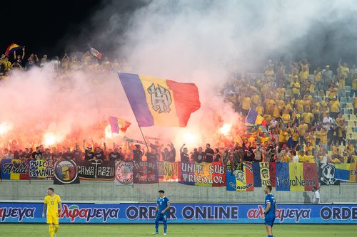 Fanii români  FOTO: Ionuţ Iordache (GSP)