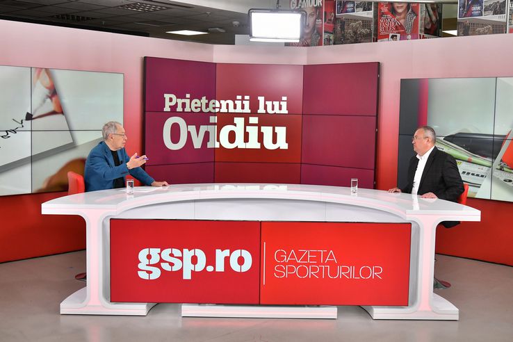 Prietenii lui Ovidiu - ediție alegeri prezidențiale. Invitat: Nicolae Ciucă (candidat PNL). FOTO: Cristi Preda