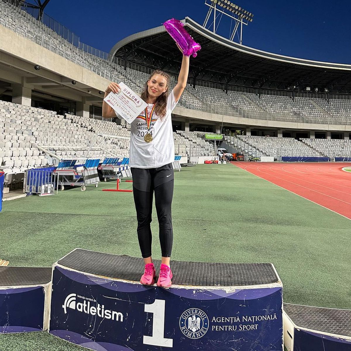 „Am trecut linia de finiș și am făcut comoție cerebrală” » Povestea impresionantă a celei mai rapide atlete din România, Maria Mihalache: „M-am trezit la spital, cu o pancartă mică pe care scria «winner»”