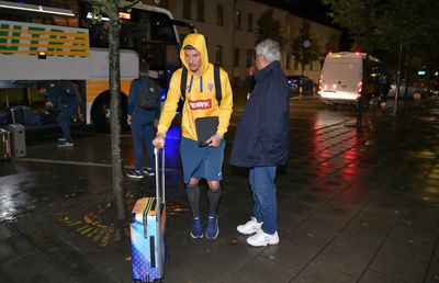 Stupoare pentru jucătorii naționalei României, la sosirea în Kaunas » Imaginile surprinse de reporterii GSP