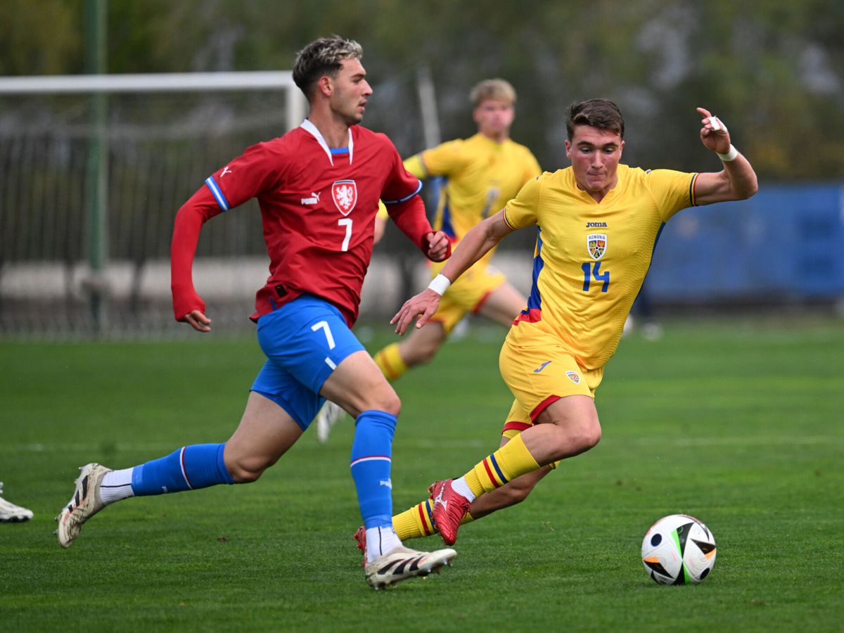 ROMÂNIA U20 - CEHIA U20 // sursă foto: FRF