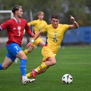 ROMÂNIA U20 - CEHIA U20 // sursă foto: FRF