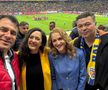 Politicienii români șli austrieci prezenți la meciul de duminică / Sursă foto: Instagram@ Diana Stoica