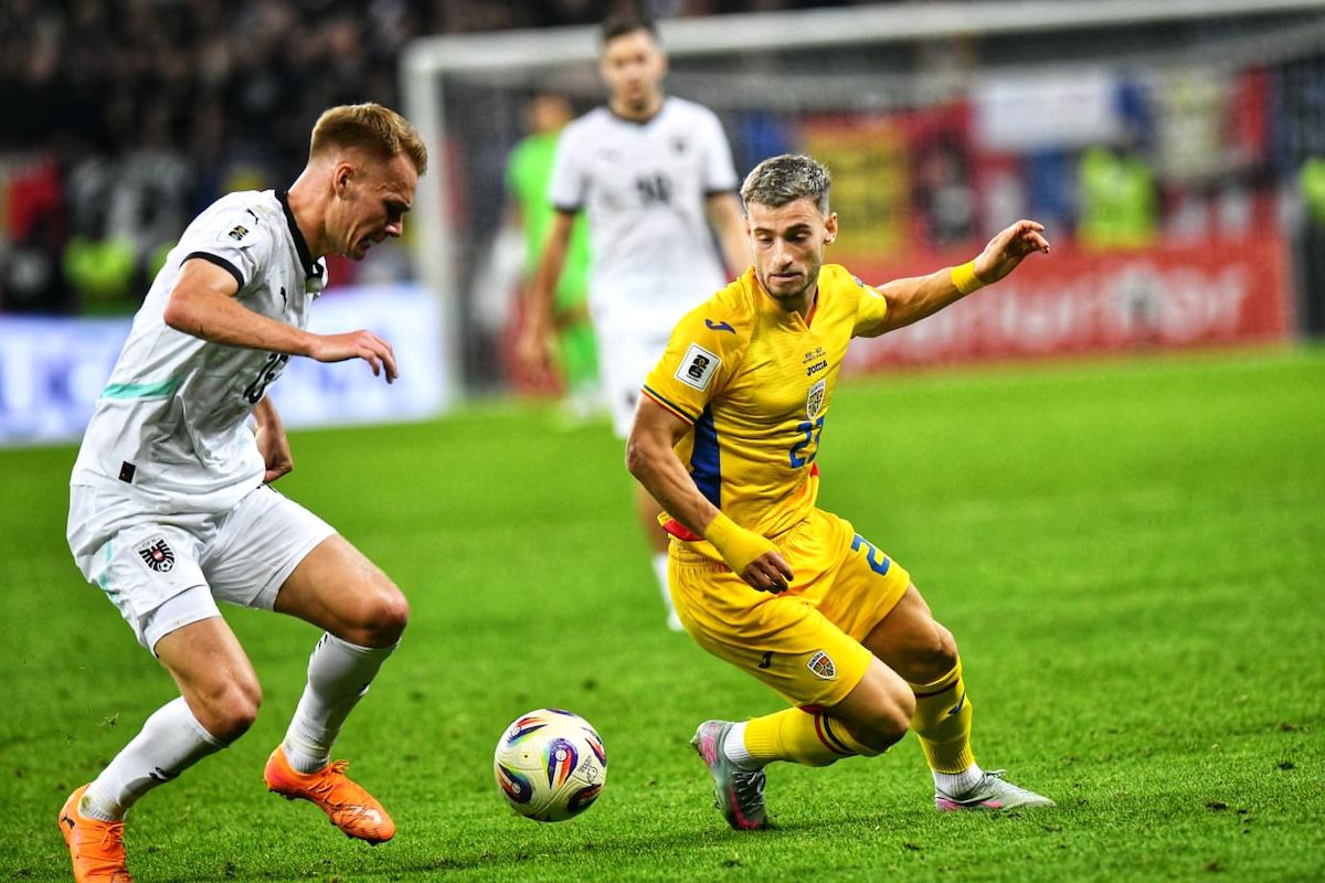 Decisivi în România - Austria: Hagi, Dragomir și Marius Marin au fost aproape de perfecțiune