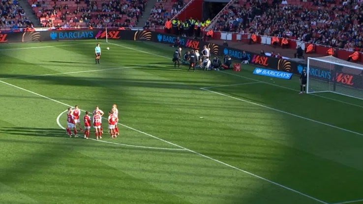 Accidentare Maelys Mpome/ foto: The Sun