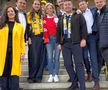 Politicienii români șli austrieci prezenți la meciul de duminică / Sursă foto: Instagram@ Diana Stoica