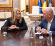 Nadia Comăneci, în vizită la premierul Ilie Bolojan/ foto: gov.ro