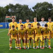 ROMÂNIA U20 - CEHIA U20 // sursă foto: FRF