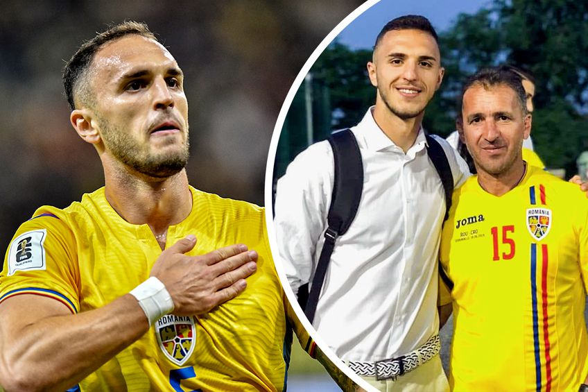 Virgil Ghiță obișnuiește să-și sune tatăl după fiecare meci / Fotomontaj Diana Vasilescu