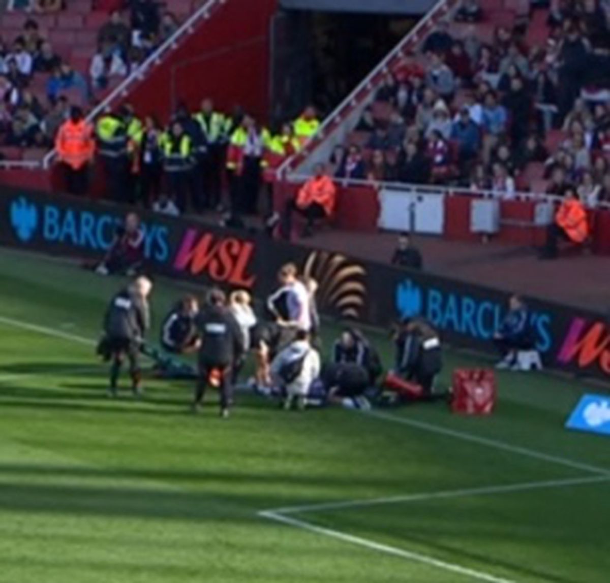 Accidentare Maelys Mpome