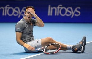 TURNEUL CAMPIONILOR 2019 // VIDEO Dominic Thiem scrie istoria! E primul semifinalist de la Londra și singurul care îi bate pe Federer și Djokovic la competiția din finalul anului