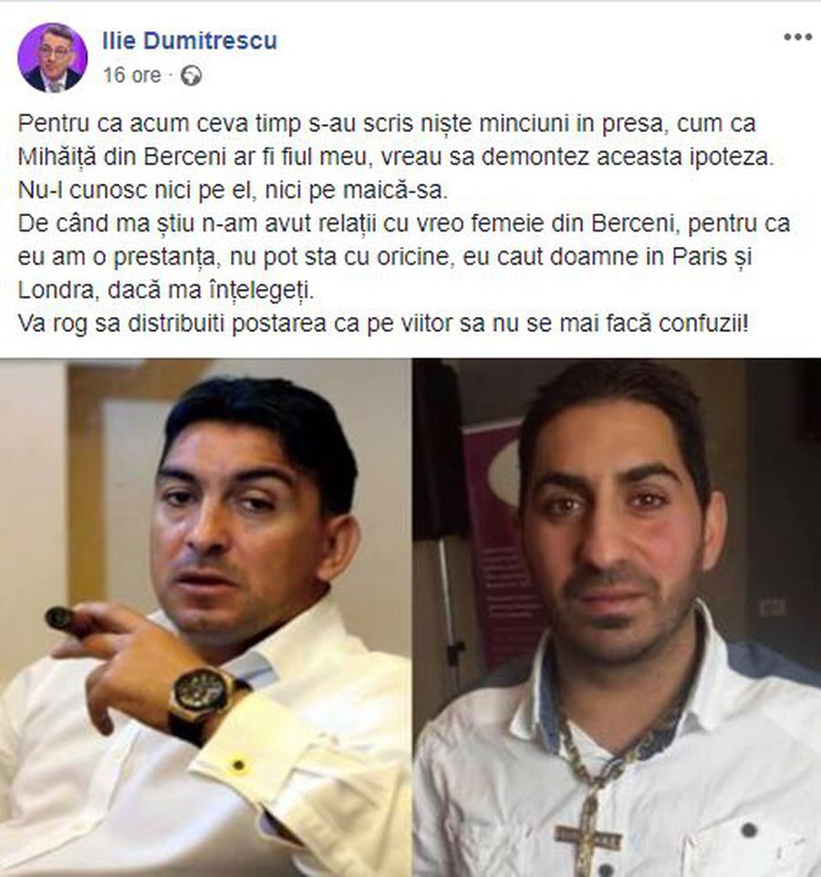 VIDEO EXCLUSIV Ilie Dumitrescu, război pentru contul fals de Facebook: „Mi-au spus cei de la Peluza Sud cine e! Facebook are doar roboți în România”