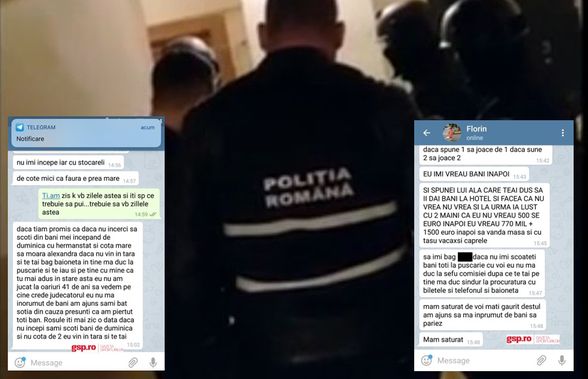 EXCLUSIV Jucători „blatiști” din Liga 2, amenințați cu moartea pe Telegram: „Bag baioneta în tine, mă duc la pușcărie!” » Percheziții și mandate de aducere într-un dosar de trucare de meciuri