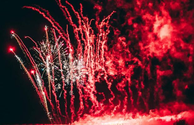 VIDEO + FOTO 100 de ani de fotbal în Constanța! Fanii au sărbătorit cu un spectacol pirotehnic de proporții