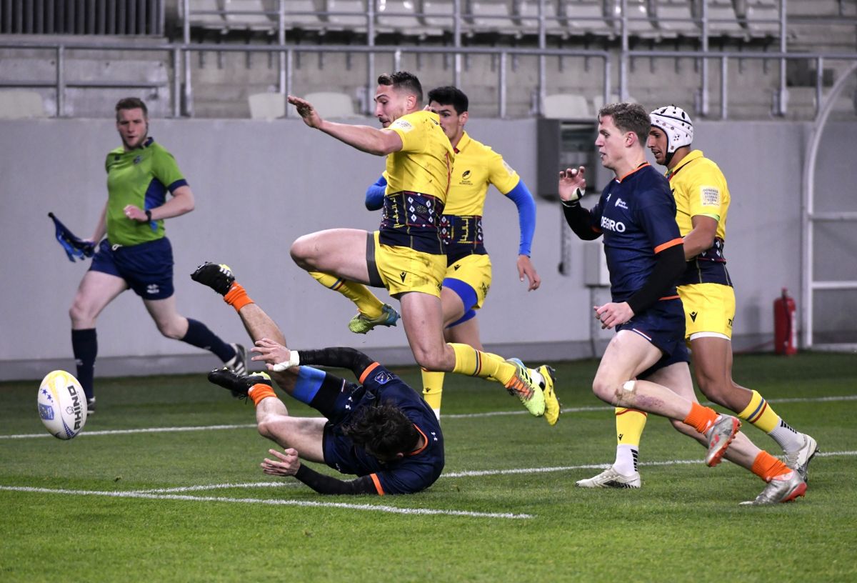 România, victorie clară în Rugby Europe Championship contra Țărilor de Jos. Am luat și punctul bonus