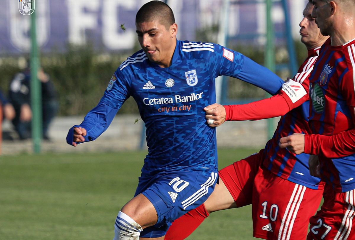 FCU Craiova - CSA Steaua 4-1 » Oltenii au făcut show la primul meci de la revenirea lui Trică