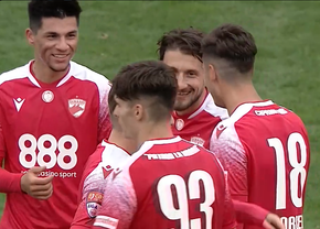 Tiki-Taka Dinamo. „Câinii” se distrează cu Dumbrăvița și urcă în clasament
