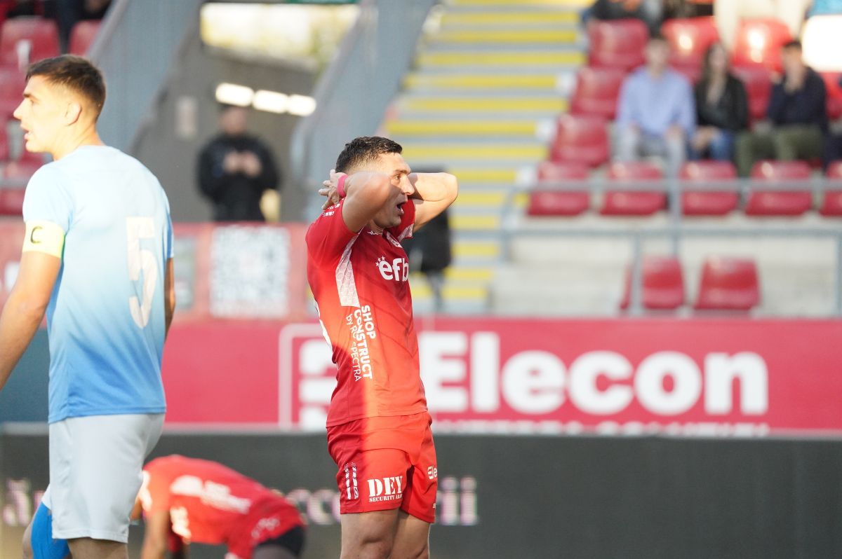 UTA - FC Voluntari 1-1. Un punct din ultimele 5 meciuri! Balint nu reușește să stopeze criza de la Arad