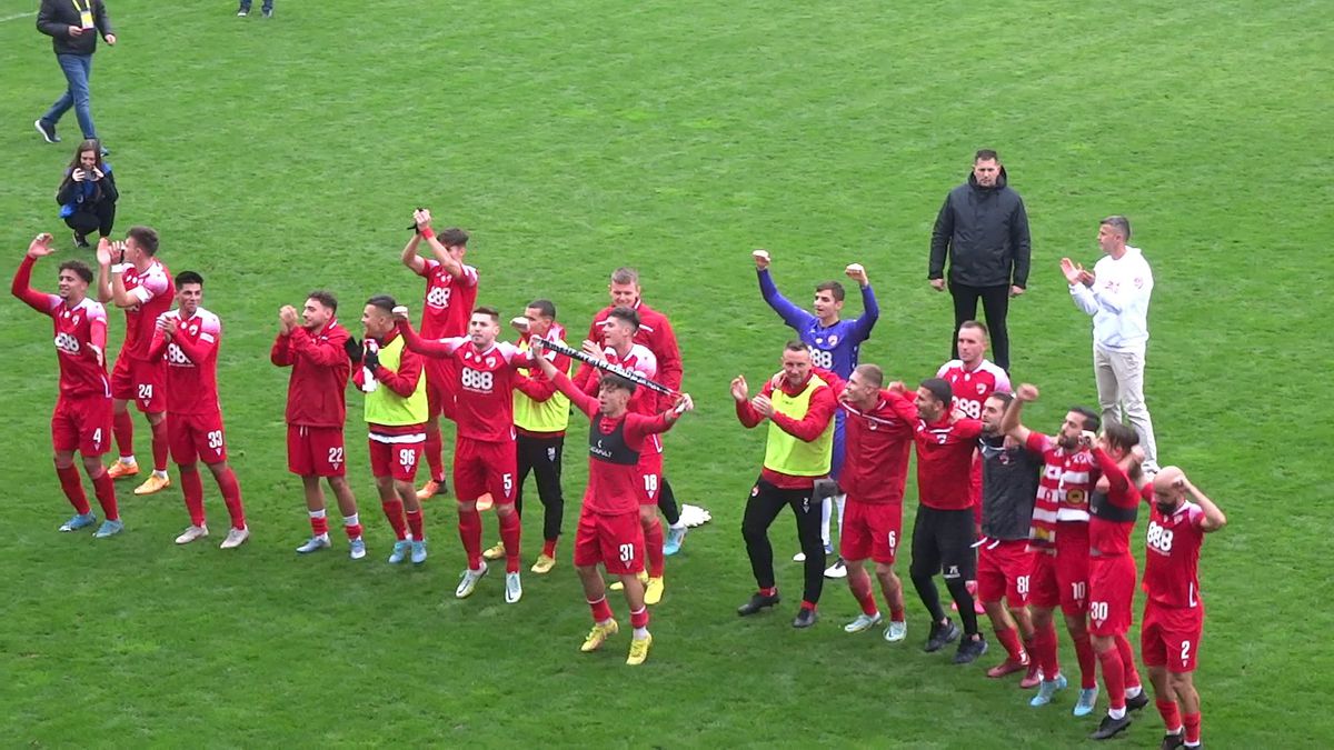 Dinamo a câștigat cu 4-1, dar Burcă nu e pe deplin mulțumit: „Nu mi-a plăcut. Probabil nu se mai întâmplase de mult”