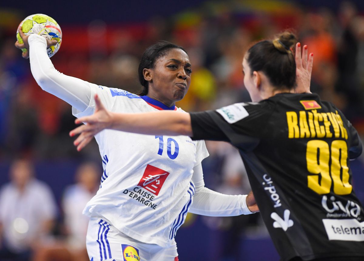 Franța - Muntenegru, Euro 2022 la handbal feminin