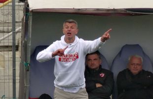 Dinamo a câștigat cu 4-1, dar Burcă nu e pe deplin mulțumit: „Nu mi-a plăcut. Probabil nu se mai întâmplase de mult”