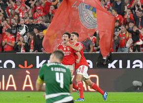 Derby FABULOS: Benfica a întors-o pe Sporting cu două goluri în prelungiri și e prima în Portugalia!
