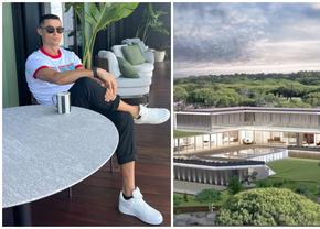 Imagini cu casa în valoare de 21 de milioane de euro a lui Cristiano Ronaldo! Va avea un garaj pentru 20 de mașini, dar și două piscine