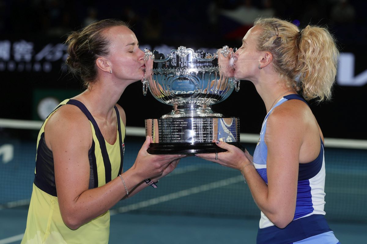 Krejcikova - Siniakova despărțire