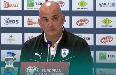 Ce spune selecționerul Israelului după 0-1 în Kosovo: „M-ați întrebat dacă războiul ne influențează negativ. Asta cred”