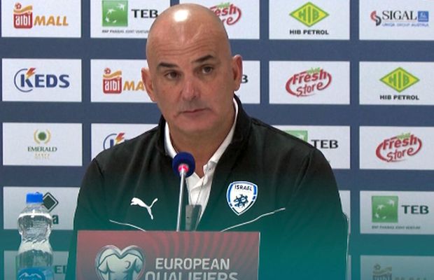 Ce spune selecționerul Israelului după 0-1 în Kosovo: „M-ați întrebat dacă războiul ne influențează negativ. Asta cred”
