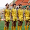 Romulus Gabor, primul din stânga, într-o fotografie ce datează din 1984 / foto: Imago Images