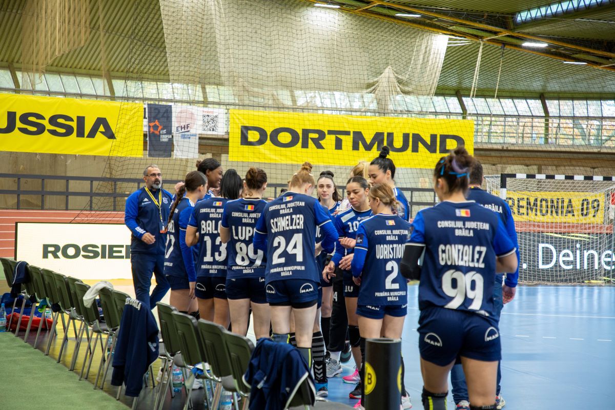 Dunărea Brăila „curge” spre grupele EHF European League! » Victorie în ultima secundă în deplasare cu Borussia Dortmund