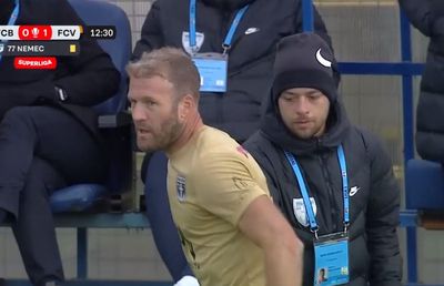 Nemec a luat „galben” dintr-un motiv rar întâlnit în meciul cu Botoșani » Slovacul, eliminat în repriza secundă