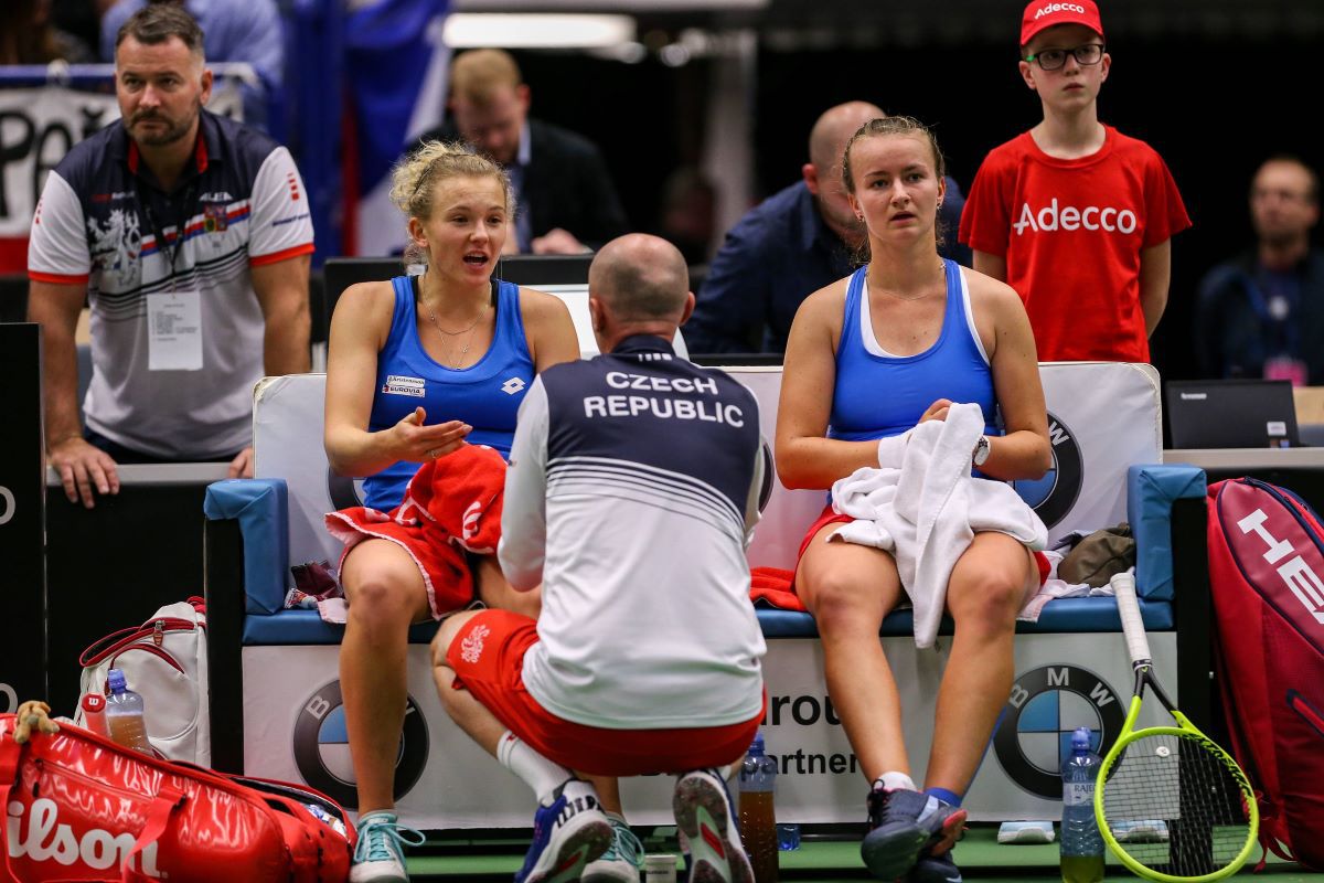 Krejcikova - Siniakova despărțire