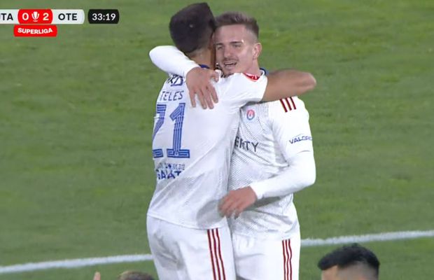 Alexandru Pop, execuție rafinată în UTA - Oțelul » Rednic a rămas mască