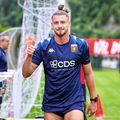 Radu Drăgușin (21 de ani), fundașul central al celor de la Genoa, își va prelungi contractul cu formația italiană până în iunie 2027. 
Foto: Instagram @radudragusin5