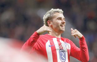 Antoine Griezmann a intrat în istoria lui Atletico! Ce performanță deosebită a reușit atacantul francez