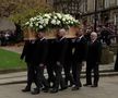 Cortegiul funerar al lui Bobby Charlton