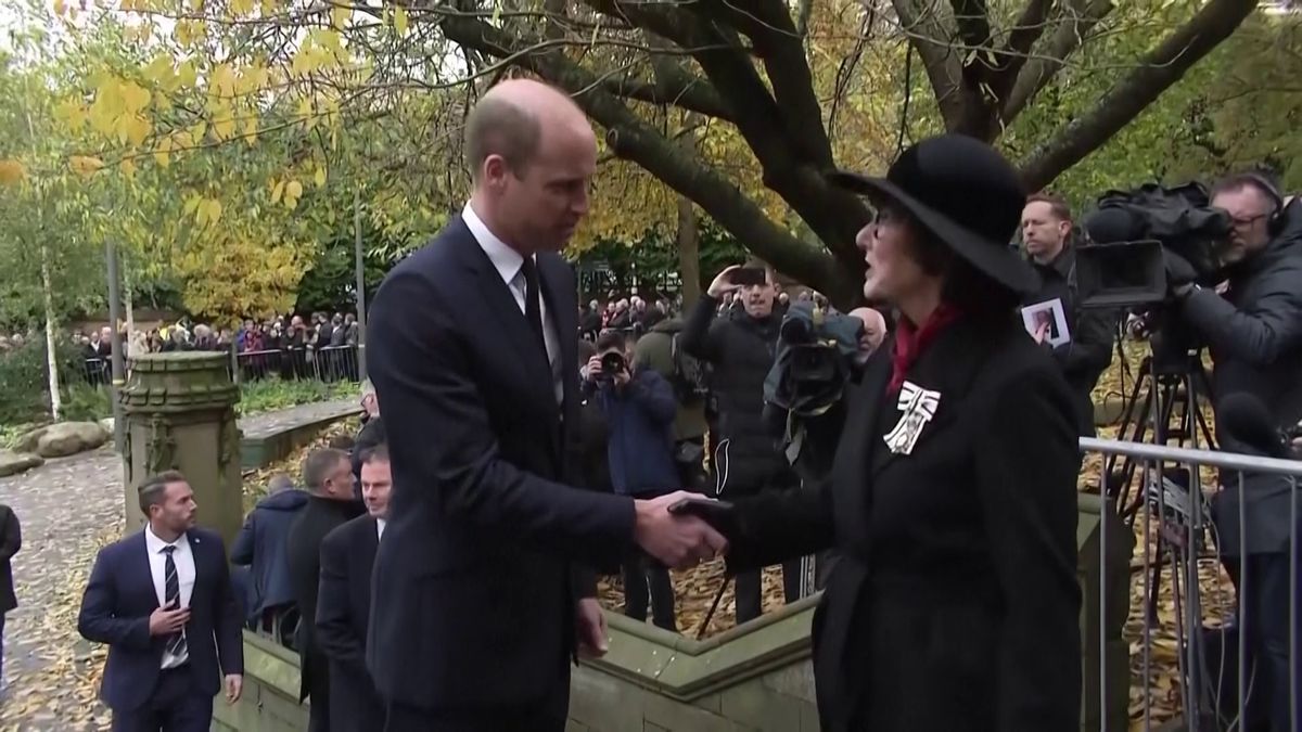 Cortegiul funerar al lui Bobby Charlton