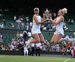 Barbora Krejcikova și Katarina Siniakova cu trofeele de la Wimbledon Foto Imago