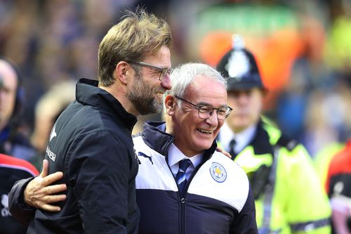 Claudio Ranieri, alături de Jurgen Klopp/ foto Imago Images